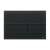 TECE 9240825 Стеклянная панель (кнопка) смыва для унитаза TECEsquare II, cтекло черное, сатинированное