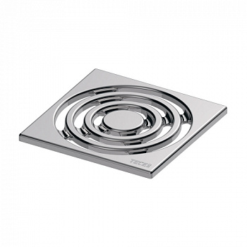 TECE 3665002 Декоративная решетка TECEdrainpoint S, нержавеющая сталь, 100 мм